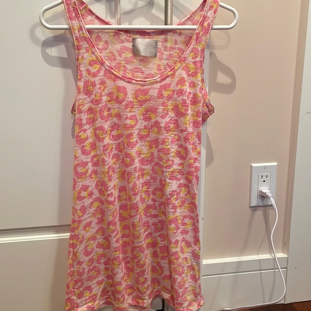 Zara pink/yellow tank top